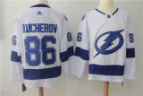 Adidas Classic Tampa Bay Lightning 86 Nikita Kucherov Ice Hockey Jersey White
