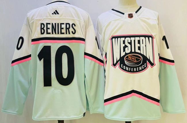 Adidas Seattle Kraken 10 Matty Beniers Ice Hockey Jersey