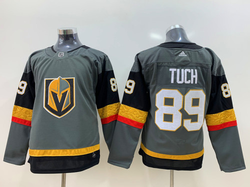 Women Adidas Classic Vegas Golden Knights 89 Alex Tuch Ice Hockey Jersey Navy Gray