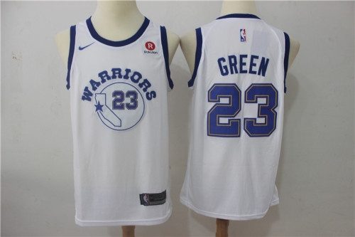 Nike Golden State Warrior 23 Draymond Green Basketball Jersey White Fan Edition