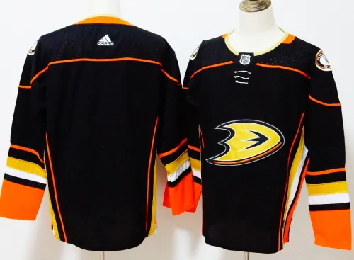 Adidas Classic Anaheim Ducks Blank Ice Hockey Jersey Black