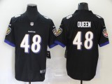 Baltimore Ravens 48 Patrick Queen Football Jersey Limited Black