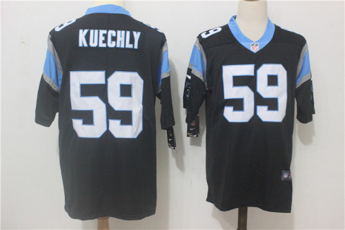 Carolina Panthers 59 Luke Kuechly Football Jersey Legend Black