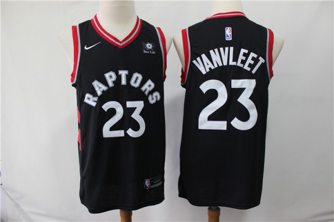 Nike Toronto Raptors 23 Fred VanVleet Basketball Jersey Black Fans