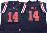 Ohio State 14 K.J. Hill College Football Jersey Black