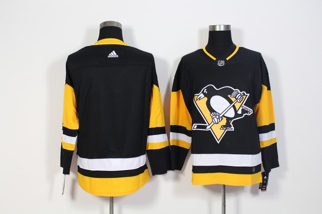 Adidas Classic Pittsburgh Penguins blank Ice Hockey Jersey Black