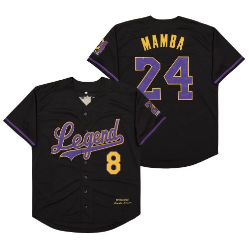 Los Angeles Dodgers 8 And 24 MANBA Baseball Jersey Blue Retro