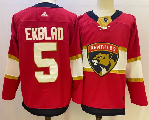 Adidas Classic Florida Panthers 5 Aaron Ekblad Ice Hockey Jersey Red