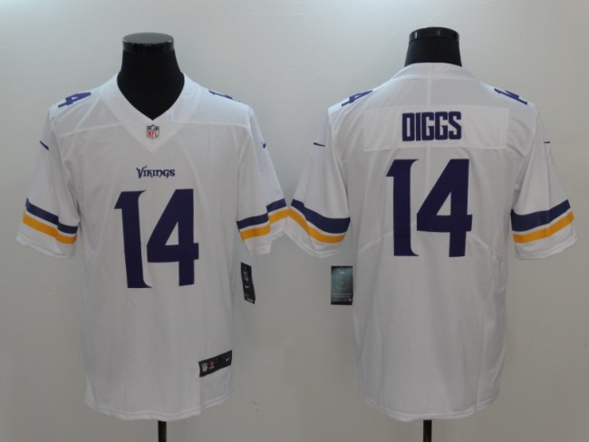 Minnesota Vikings 14 Stefon Diggs Football Jersey Legend White