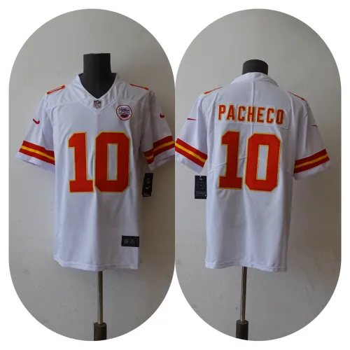 Kansas City Chiefs 10 Isiah Pacheco Football Jersey Legend White