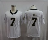 New Orleans Saints 7 Taysom Hill Football Jersey Legend White