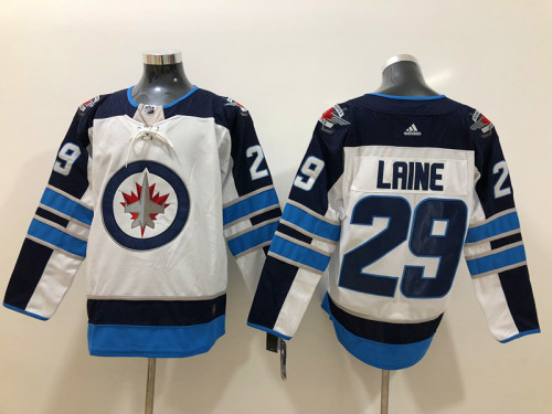 Adidas Classic Winnipeg Jets 29 Patrik Laine Ice Hockey Jersey White