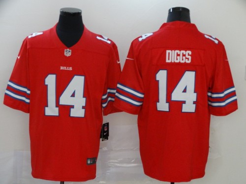 Buffalo Bills 14 Stefon Diggs Football Jersey Legend Red