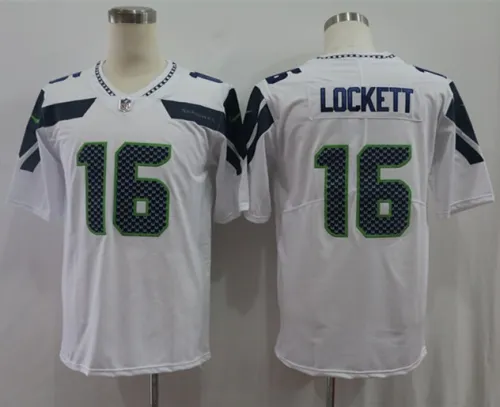 Seattle Seahawks 16 Tyler Lockett Football Jersey Legend White