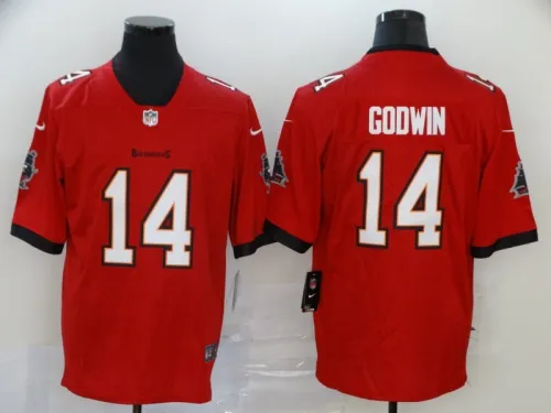 Tampa Bay Buccaneers 14 Chris Godwin Football Jersey Legend Red