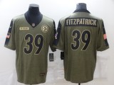 Pittsburgh Steelers 39 Minkah Fitzpatrick Football Jersey New salute