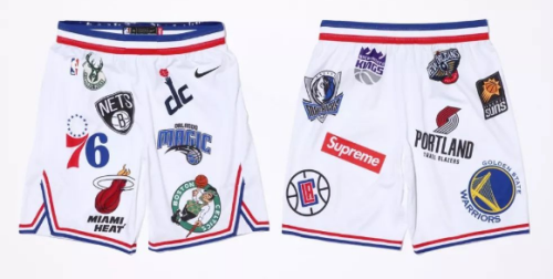 Joint version of white tennis pants