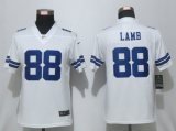 Women Dallas Cowboys 88 CeeDee Lamb Football Jersey Legend White