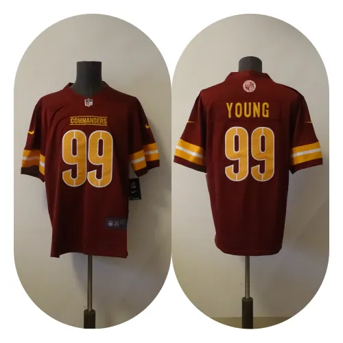 Washington Redskins 99 Chase Young Football Jersey Legend Red