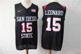 15 Leonard Black University Edition of San Diego State University With the National Flag