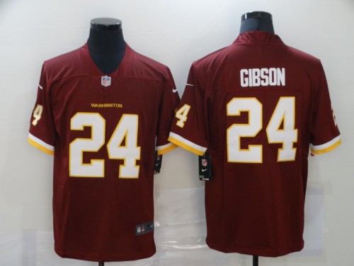 Washington Redskins 24 Antonio Gibson Football Jersey Legend Red