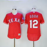 Texas Rangers 12 Rougned Odor Flexbase Baseball Jersey Red
