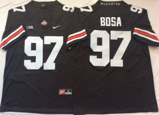 Ohio State Buckeyes 97 Joey Bosa Limited College Football Jersey Black