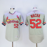 St.Louis Cardinals 52 Michael Wacha Flexbase Baseball Jersey Gray