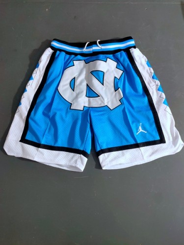 North Carolina Blue Shorts Justin retro pocket