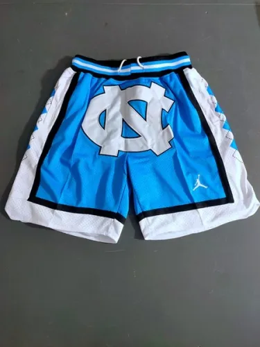 North Carolina Blue Shorts Justin retro pocket