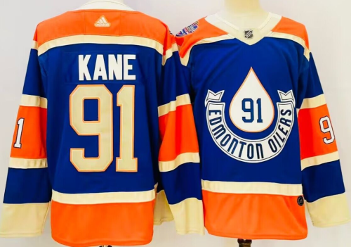 Adidas Edmonton Oilers 91 Evander Kane Ice Hockey Jersey