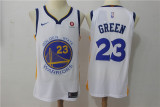 Nike Golden State Warrior 23 Draymond Green Basketball Jersey White Player Edition