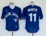 Nike Toronto Blue Jays 11 Bo Bichette Flexbase Baseball Jersey Blue