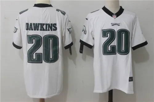 Philadelphia Eagles 20 Brian Dawkins Football Jersey Legend White