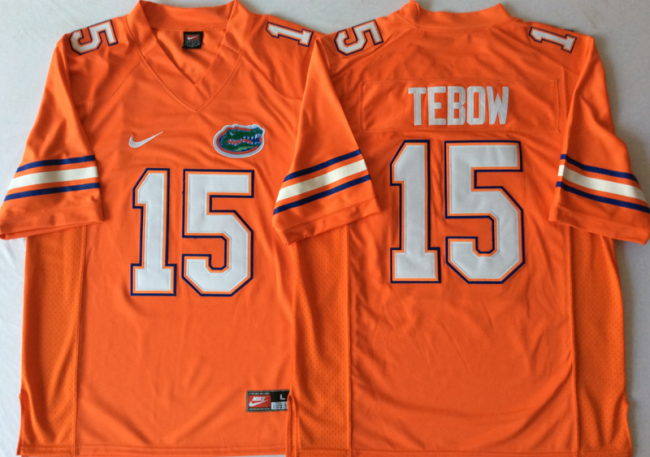 New Florida Gators 15 Tim Tebow College Football Jersey Orange