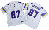 Minnesota Vikings 87 T.J. Hockenson Football Jersey White Three Dynasties