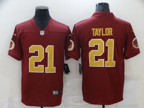 Washington Redskins 21 Sean Taylor Football Jersey Legend Red
