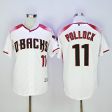 Arizona Diamondbacks 11 A. J. Pollock Baseball Jersey White