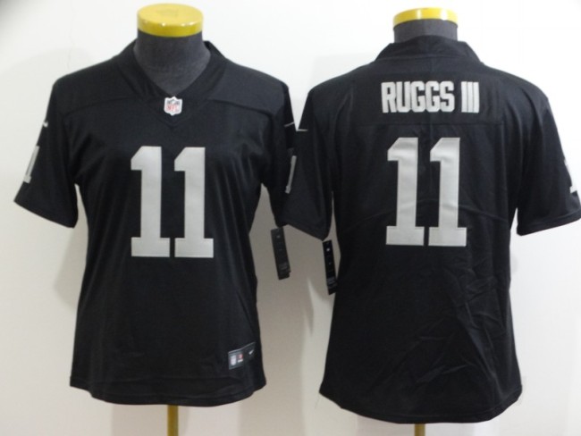 Women Oakland Raiders 11 Henry Ruggs Football Jersey Legend Black