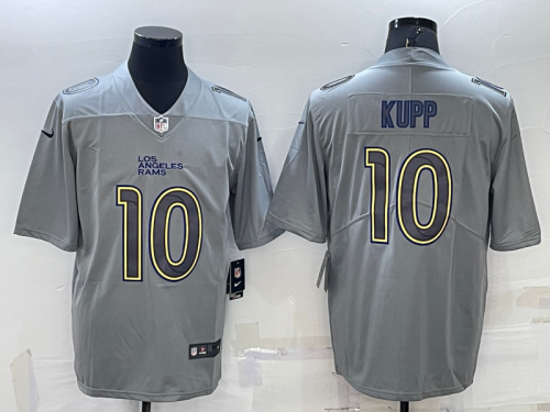 St. Louis Rams 10 Cooper Kupp Football Jersey Legend Gray