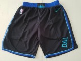 Dallas Mavericks Black Shorts Retro