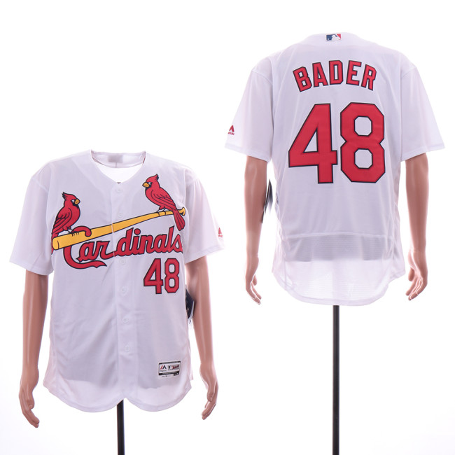 St.Louis Cardinals 48 Harrison Bader  Flexbase Baseball Jersey White