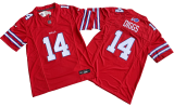 Buffalo Bills 14 Stefon Diggs  Football Jersey Red Three Dynasties