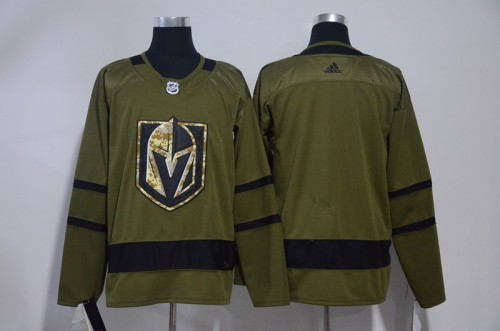 Adidas Classic Vegas Golden Knights Blank Ice Hockey Jersey Army Green