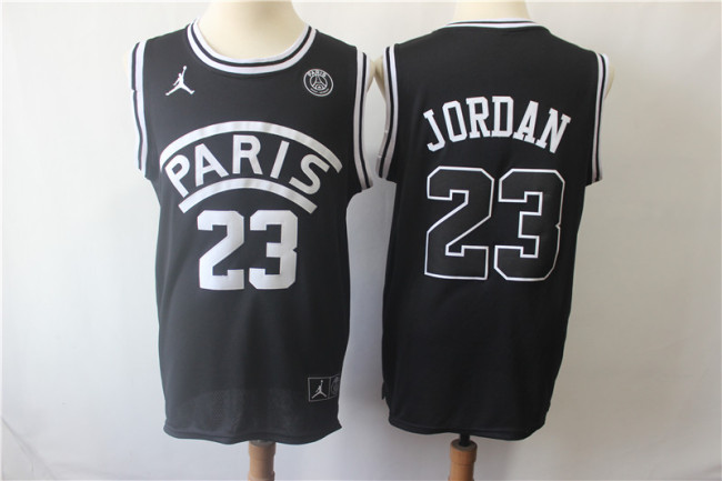 Paris 23 Jordan black joint Jersey