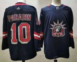 Adidas New York Rangers 10 Artemi Panarin Ice Hockey Jersey Navy Blue