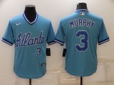 Nike Atlanta Braves 3 Dale Murphy Baseball Jersey Blue