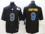 St. Louis Rams 9 Matthew Stafford Football Jersey Legend Black