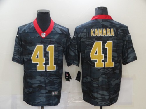 New Orleans Saints 41 Alvin Kamara Football Jersey Legend Camo