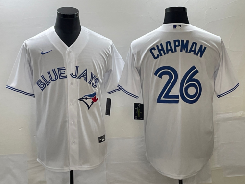 Nike Toronto Blue Jays 26 Matt Chapman Baseball Jersey White